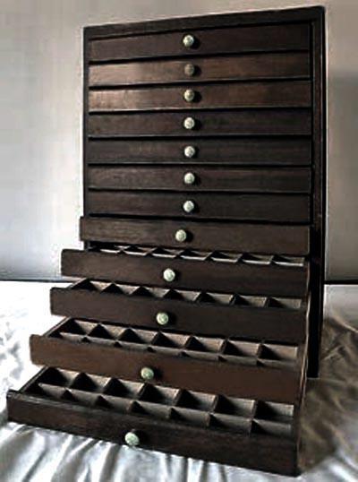 Органайзер для метизов из дерева Жамести Мокко (ОМЕ-006810)