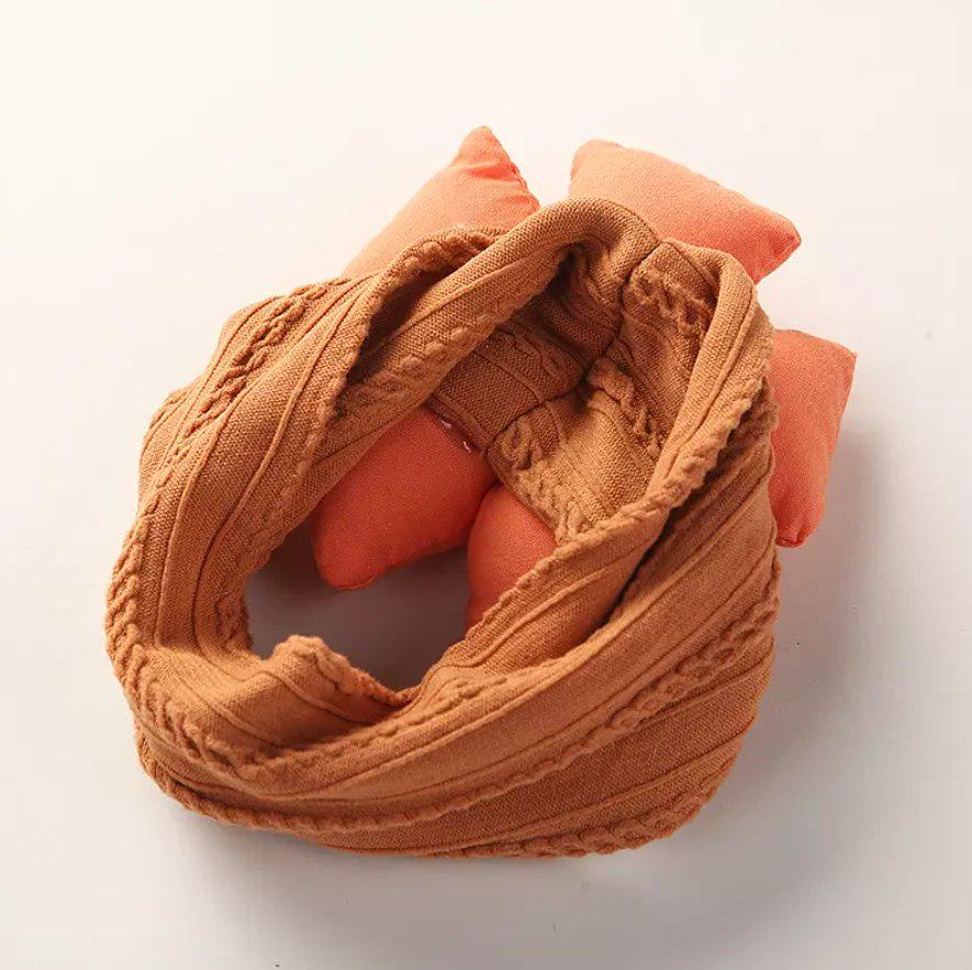 Афробант-пов'язка на голову №2 Квіточка Помаранчевий (131237) - фото 3