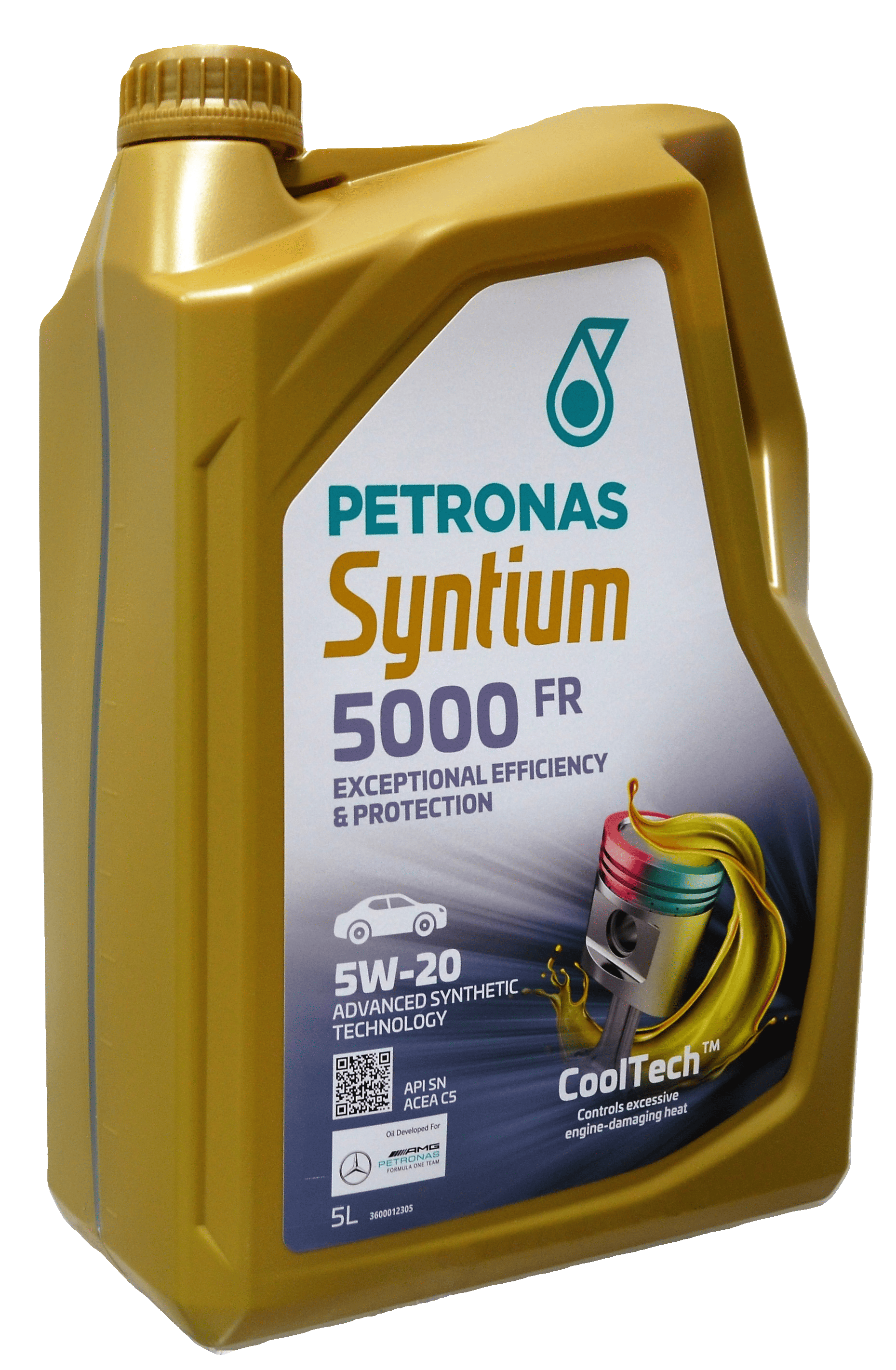 Моторна олива PETRONAS LUBRICANTS Syntium 5000 FR 5W-20 5 л (2443755961) Моторна олива PETRONAS LUBRICANTS Syntium 5000 FR 5W-20 5 л (2443755961)