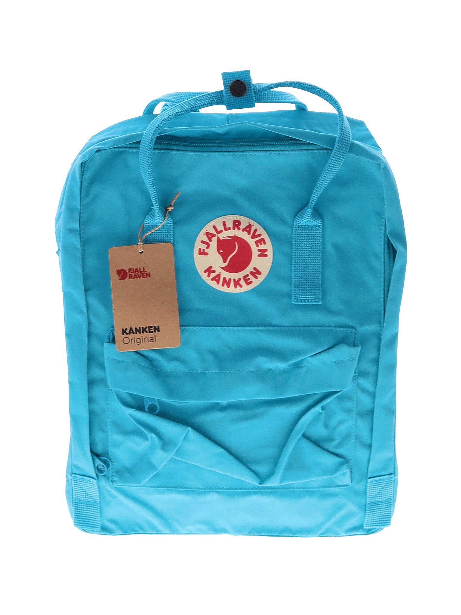 Рюкзак водонепроникний Fjallraven Kanken Classic з кишенею для ноутбука 16 л Бірюзовий (49030394)