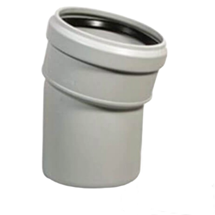 Колено Valsir для бесшумной канализации Ø 110 мм 30° (547489516)