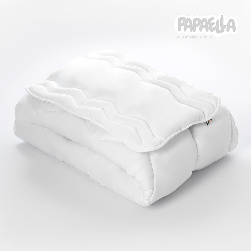 Набор детский в кроватку PAPAELLA Comfort Зигзаг одеяло 100х135 см и подушка 40х60 см Белый (19323) - фото 6