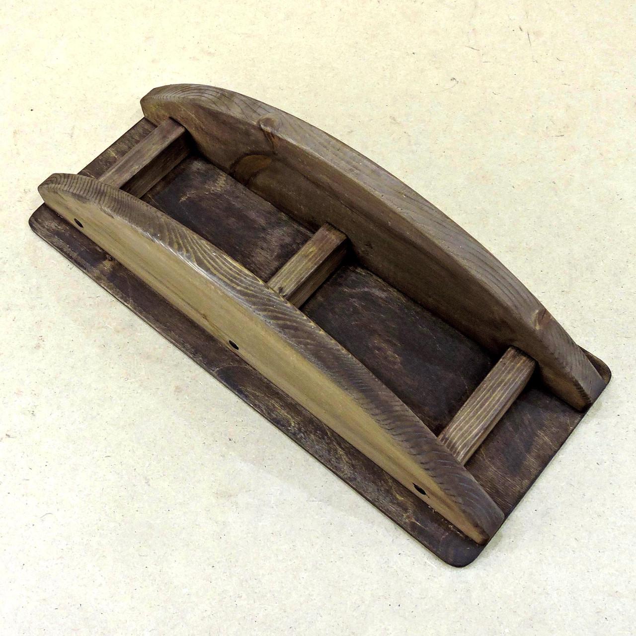 Балансировочная доска из дерева Канпур 60х30х15 см Капучино (БЛН-600109) - фото 3 Балансировочная доска из дерева Канпур 60х30х15 см Капучино (БЛН-600109) - фото 3