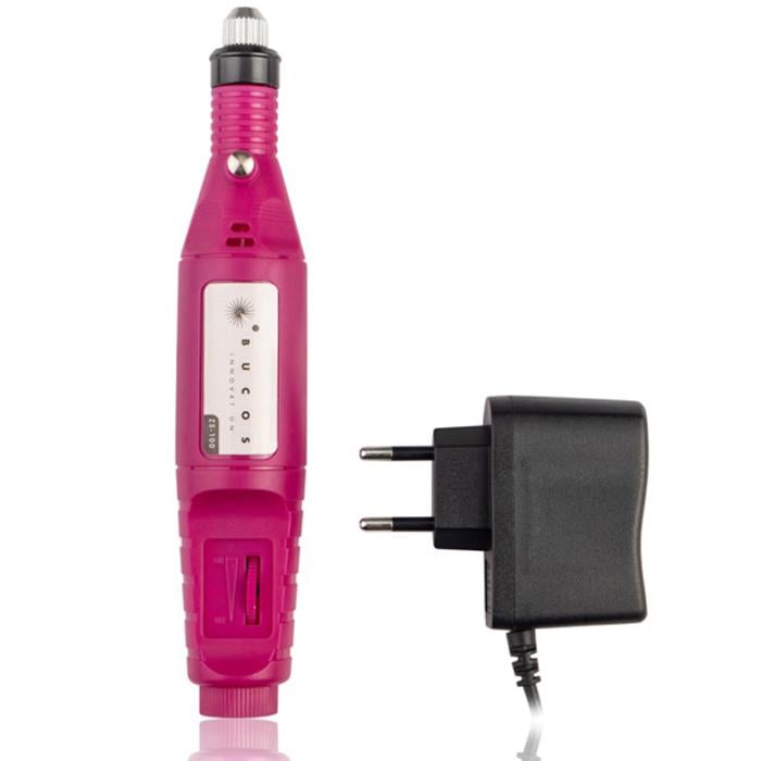 Фрезер-ручка для маникюра портативный BUCOS ZS-100 20000 об/мин 6 фрез Pink Фрезер-ручка для маникюра портативный BUCOS ZS-100 20000 об/мин 6 фрез Pink