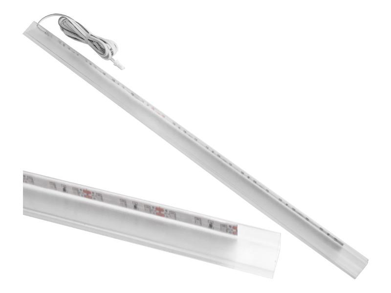 Клипса светодиодная пластиковая LEDUA для подсветки стеклянных полок 12В 2.4Вт 500мм синий (35502533)