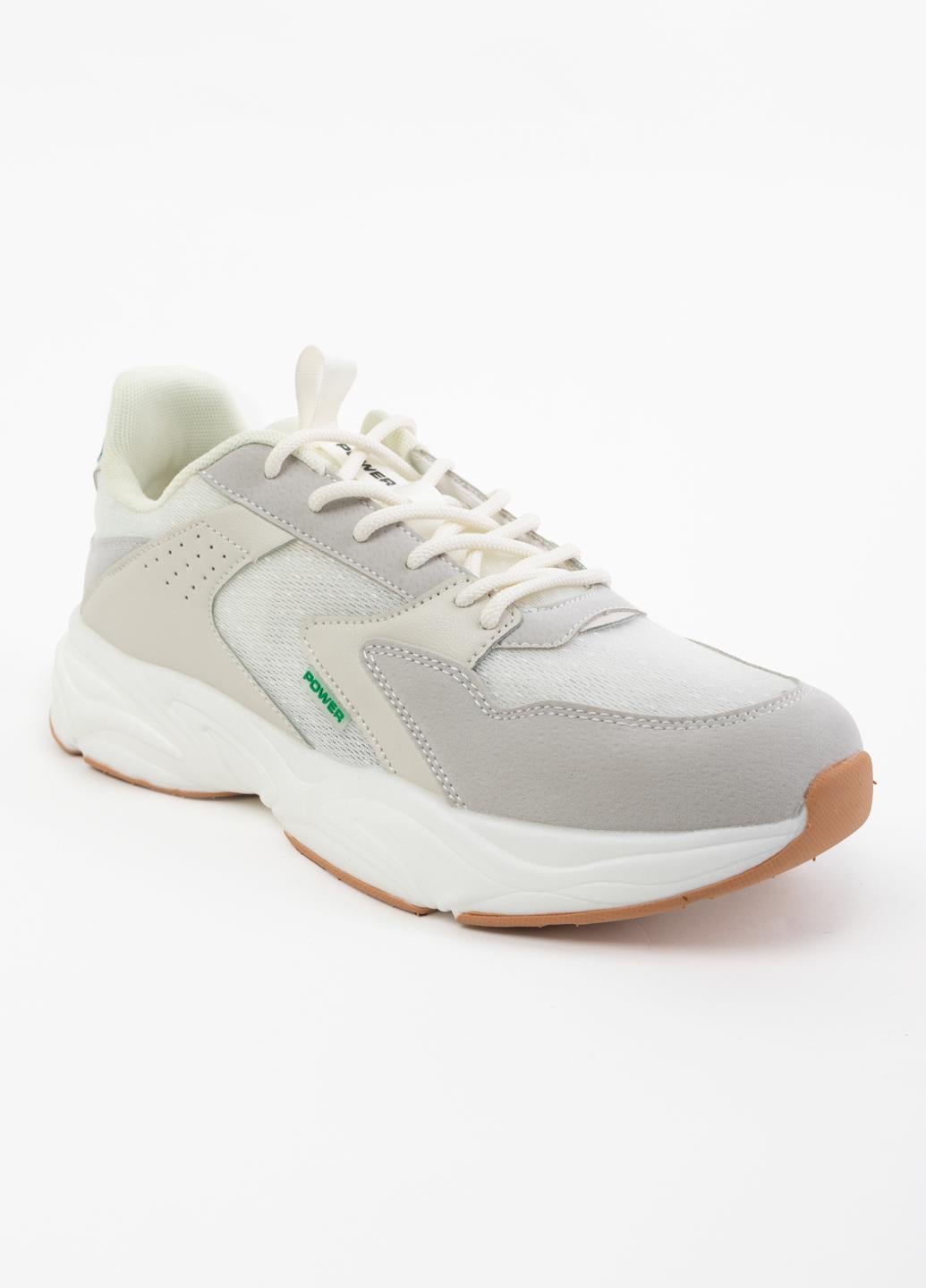 Кроссовки мужские Power TF8483-1 р. 44 Бежевый (345952_44)