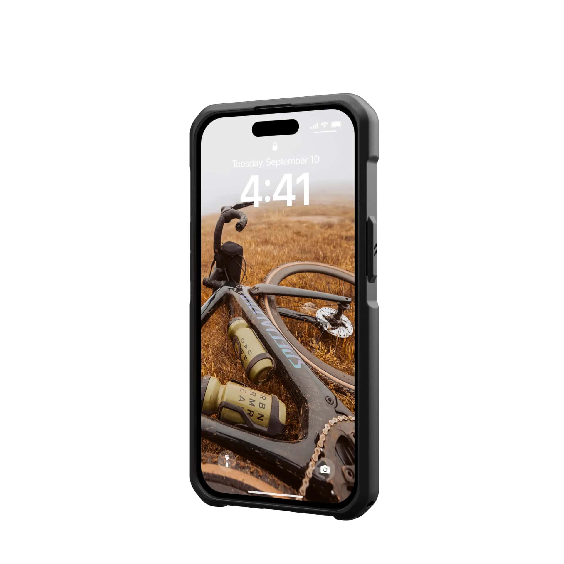 Чехол накладка для телефона UAG Metropolis LT Magsafe Apple iPhone 15 Black - фото 7