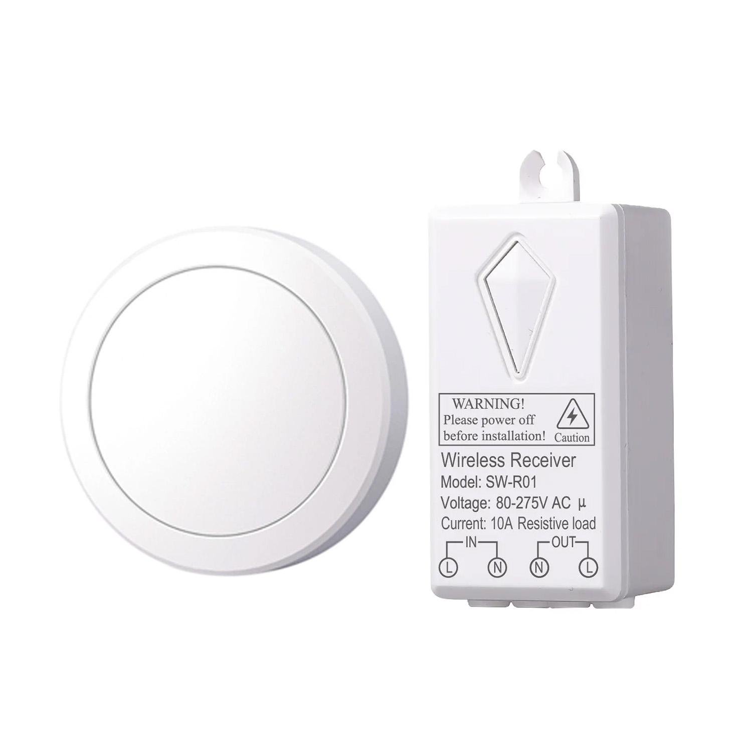 Комплект Premium SW-R01 беспроводной выключатель с 1-канальной клавишей CK1А и приемным блоком (53291)