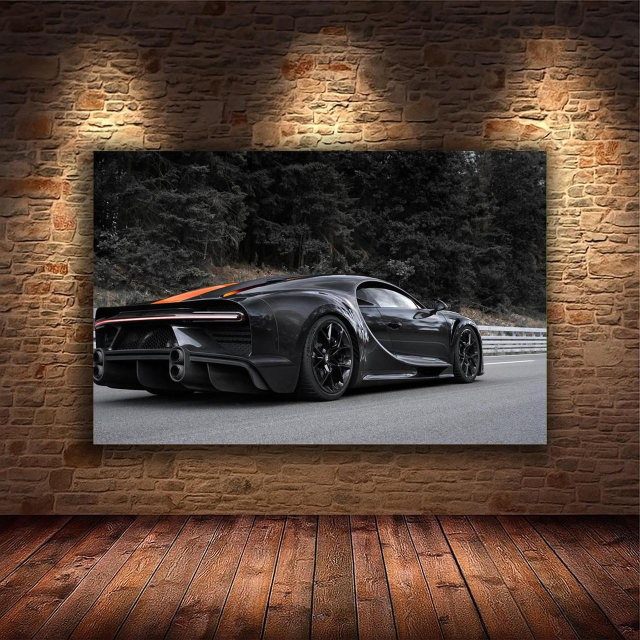 Картина на холсте Спортивный автомобиль 30x40 см (M165)