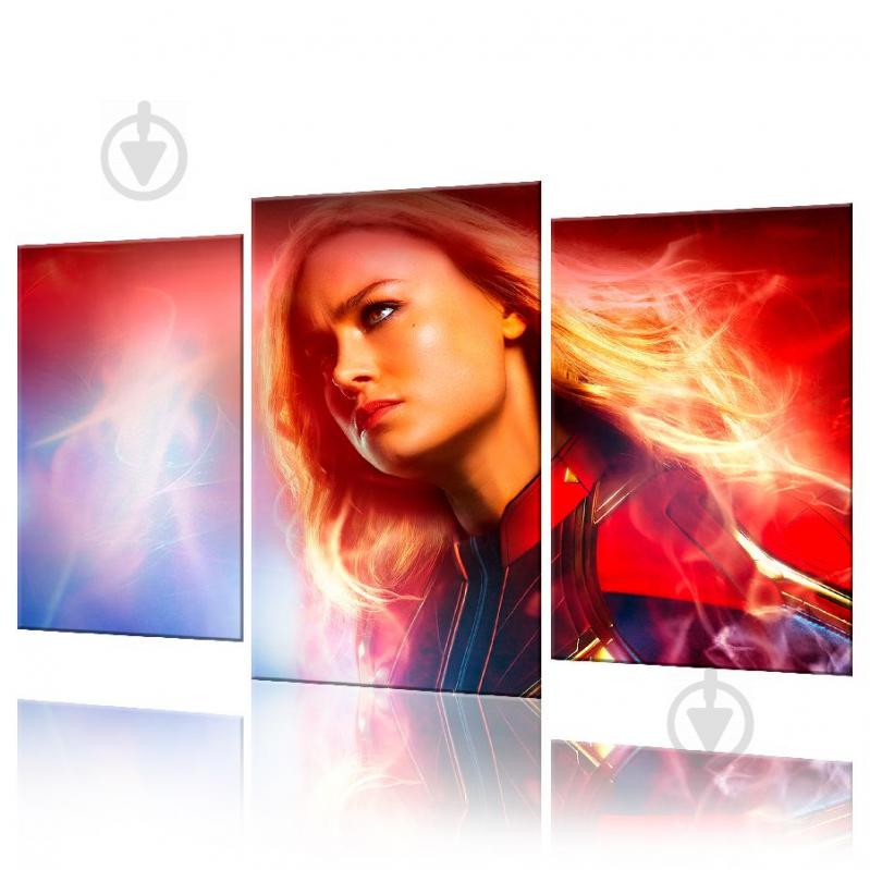 Модульная картина Супер женщина ADFM0014 размер 120 х 180 см
