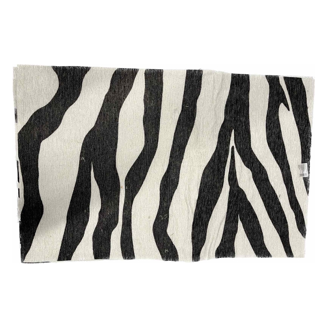 Коврик напольный Stenson JY01078-L 50х80с м Zebra (13379080) - фото 1