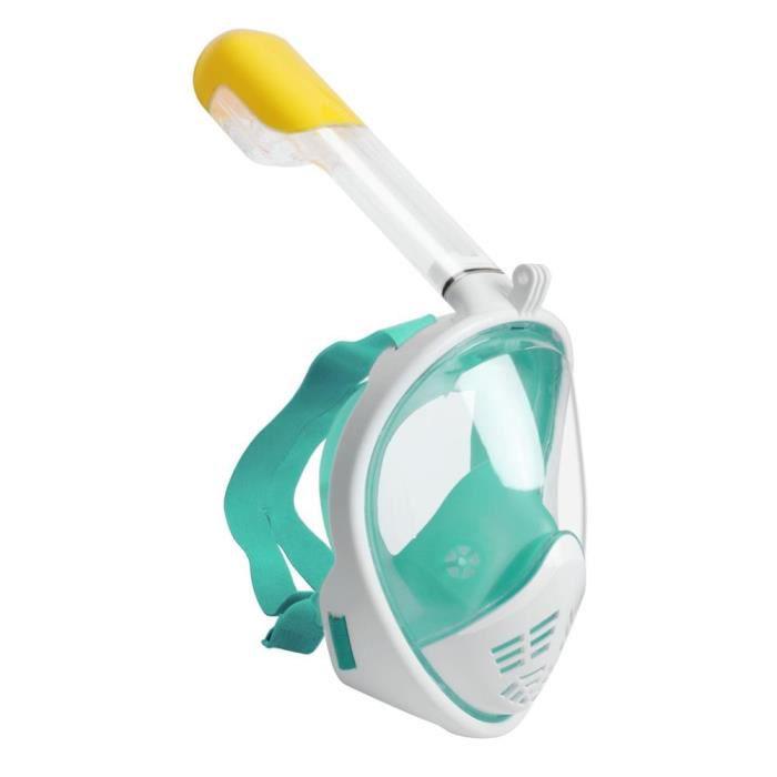 Маска повнолицьова панорамна Free Breath M2068G S/M Бірюза