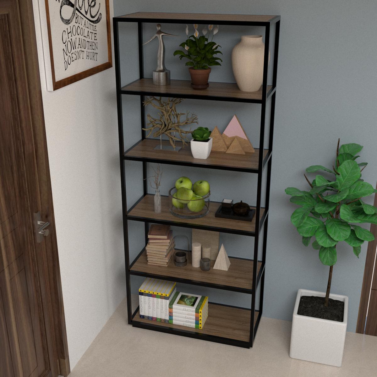 Стеллаж EcoLoft Лофт Ремия DSP-1183 Монтеверде (25737651)