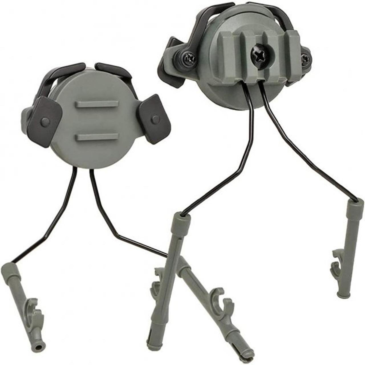 Кріплення на каску/шолом HL-ACC-43-OD для навушників Peltor/Earmor/Walkers Olive (564769)