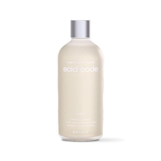 Кислотный тонер для выравнивания текстуры лица ROBEAUTY Acid Code Strong 100 мл (00-00002626) Кислотный тонер для выравнивания текстуры лица ROBEAUTY Acid Code Strong 100 мл (00-00002626)