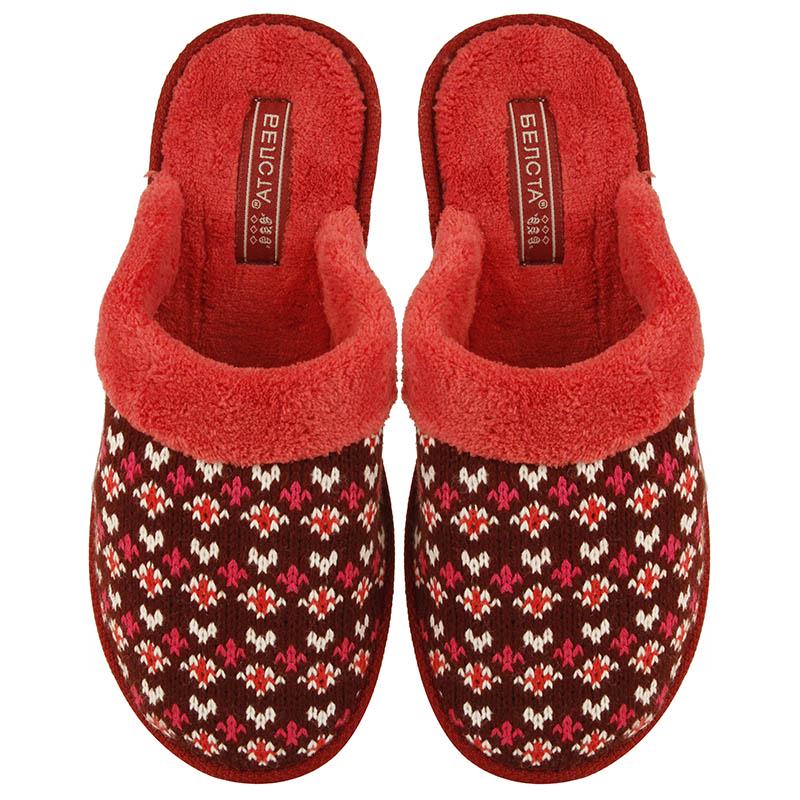 Тапочки комнатные Белста Бордовый р. 36 (4100129_36)