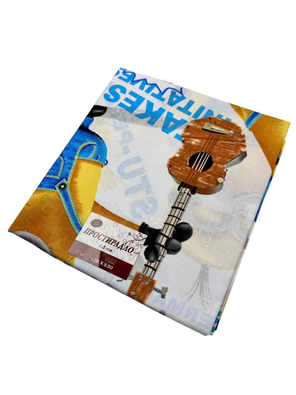 Простыня Guitar бязь 150х220 см (G-25-03L/x150)