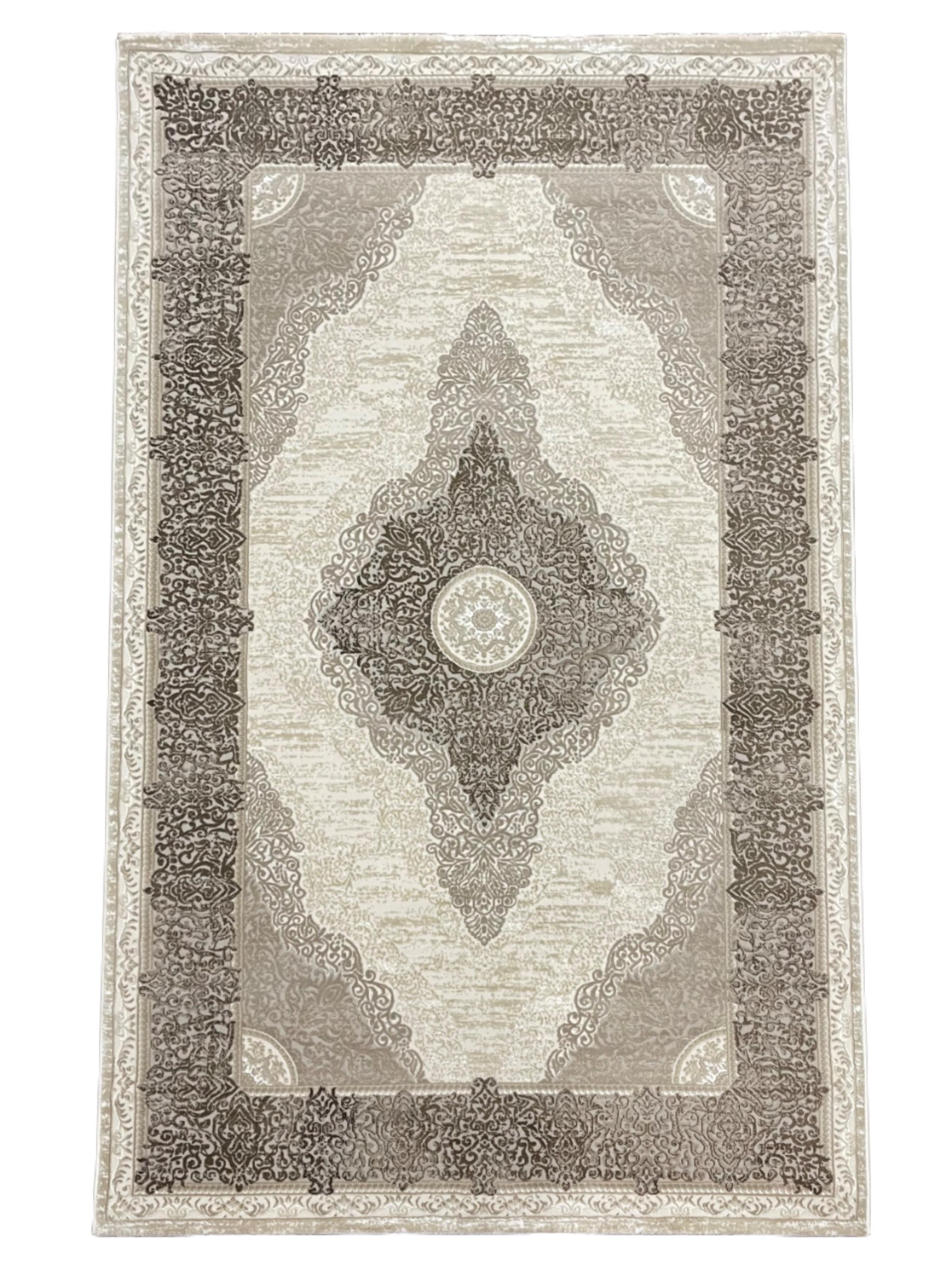 Ковер Avis 27101A 1,5х2,3 м Dark Vizon/Beige (6306-28)