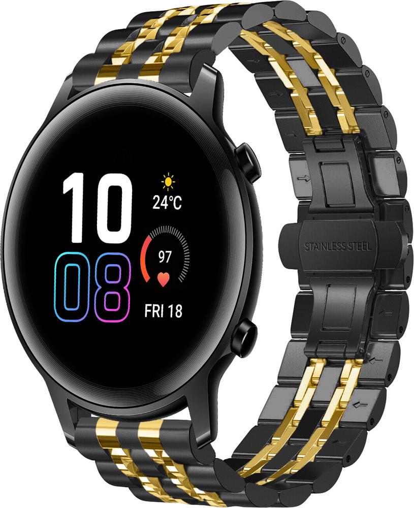 Браслет металлический Spinye Line для Honor Magic Watch 2 42 мм Black Gold (29040-02)