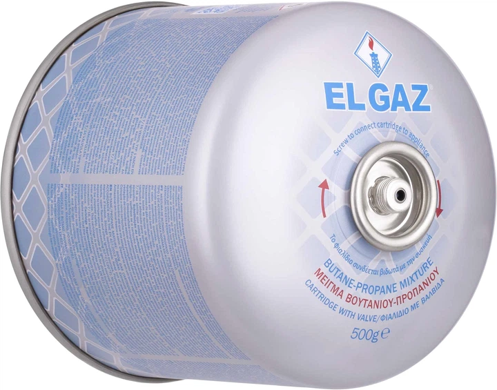 Картридж газовий EL GAZ ELG-800 500г (30775624) Картридж газовий EL GAZ ELG-800 500г (30775624)