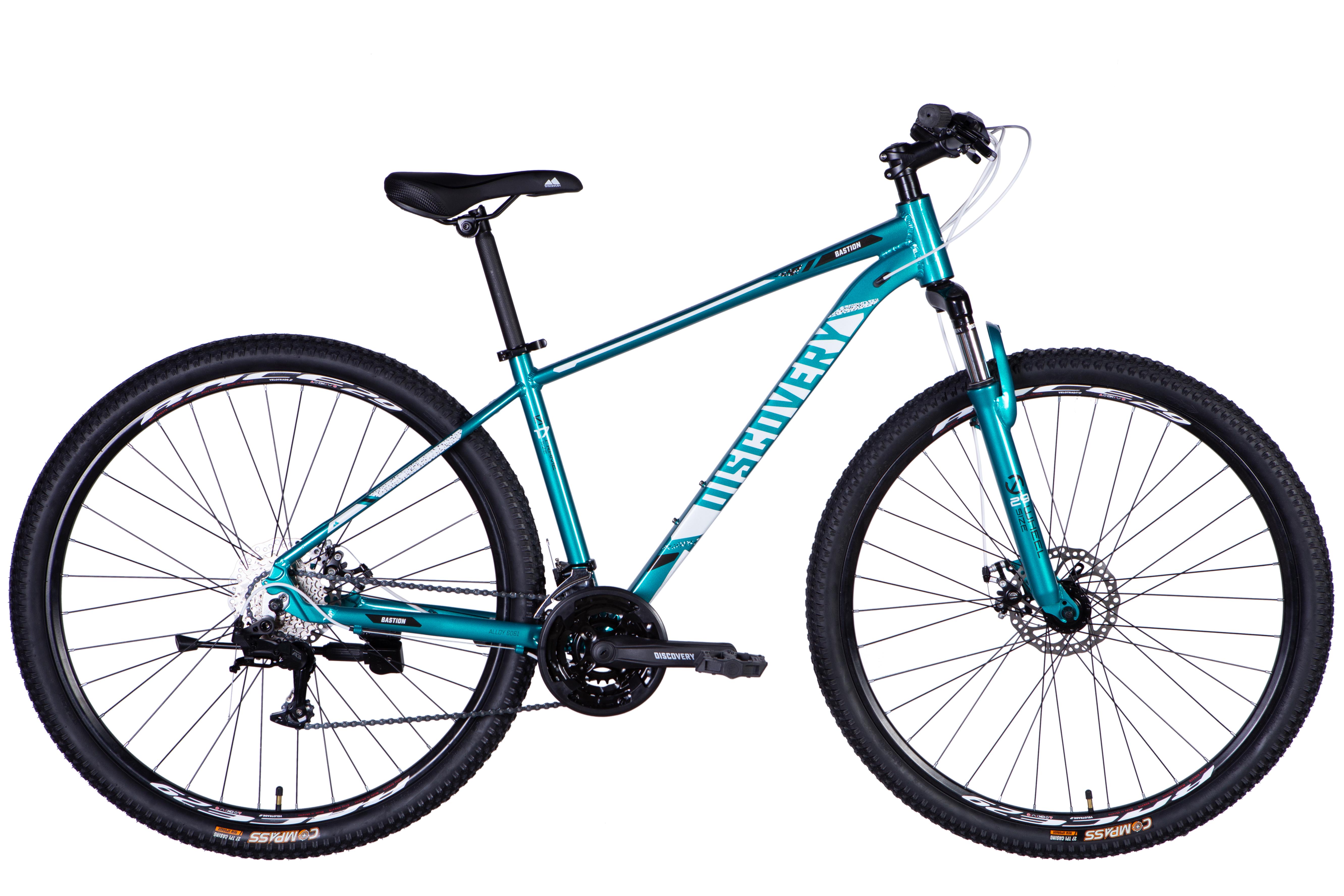 Велосипед Discovery 2025 BASTION DD CS AL 29" рама 17" Бирюзовый (OPS-DIS-29-198) - фото 1 Велосипед Discovery 2025 BASTION DD CS AL 29" рама 17" Бирюзовый (OPS-DIS-29-198) - фото 1