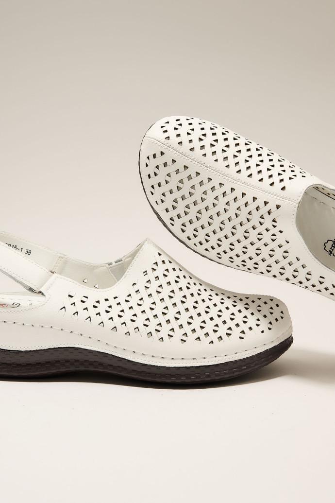 Сандалии женские ALLSY на платформе р. 39 Белый (195153) - фото 4 Сандалии женские ALLSY на платформе р. 39 Белый (195153) - фото 4