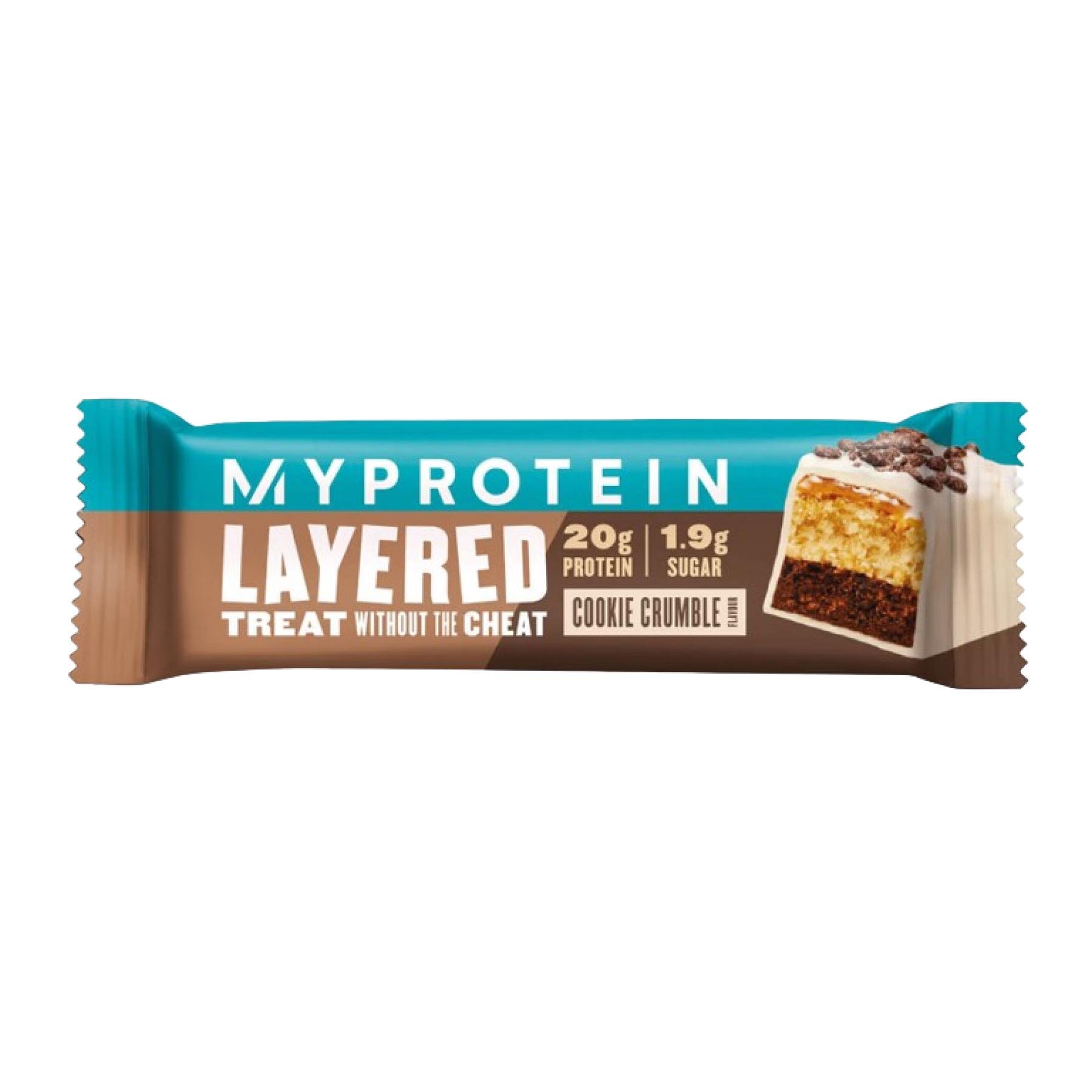 Спортивний батончик Layered Bar Cookie Crumble 60 г (2023-10-3123)