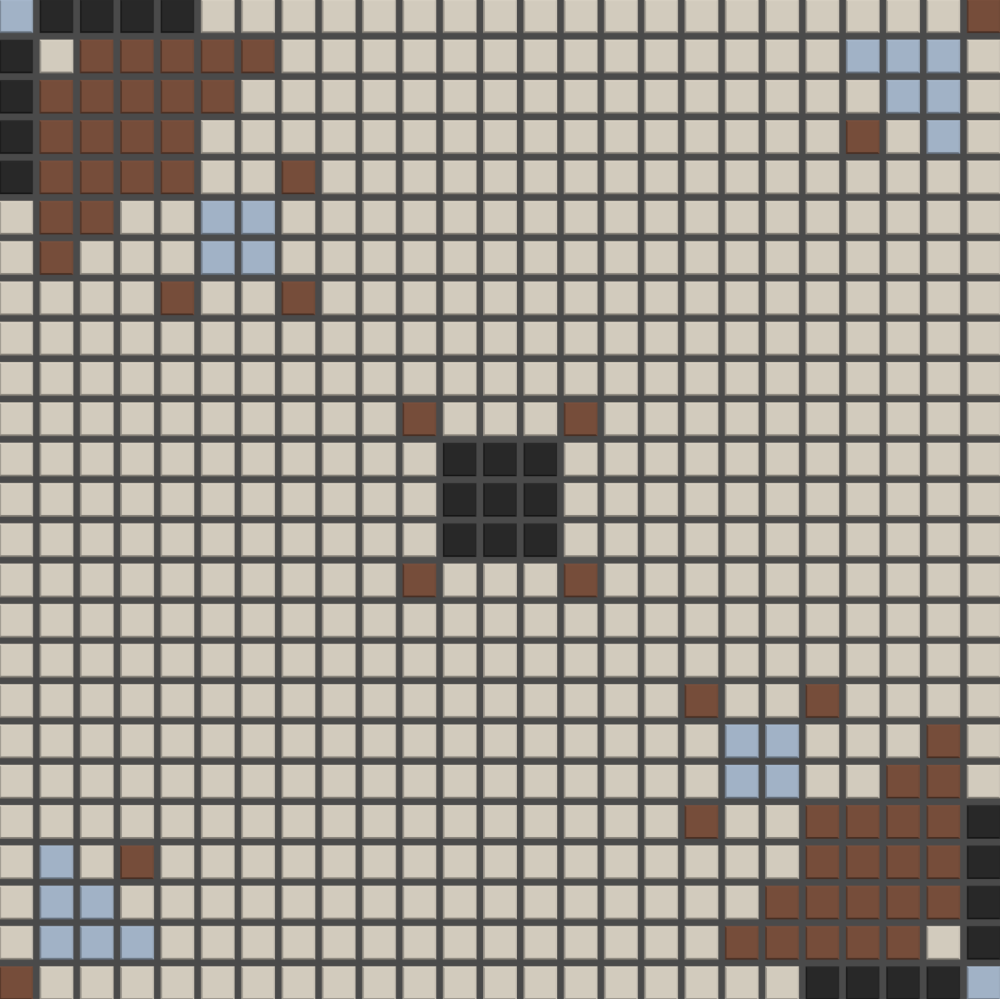 Керамогранитная мозаика Kotto Ceramica MI7 K060800 Lviv Legends рапорт Beige/Lapislazzuli/Noce/Nero - фото 2 Керамогранитная мозаика Kotto Ceramica MI7 K060800 Lviv Legends рапорт Beige/Lapislazzuli/Noce/Nero - фото 2