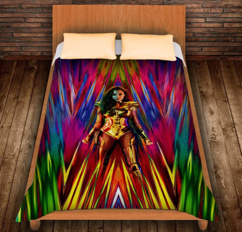 Плед с 3D принтом Супер Женщина 150x200 см (epi_0068)