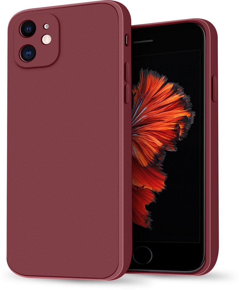 Силиконовый чехол HardCorner iPhone 11 (с микрофиброй) Wine (35396-42)