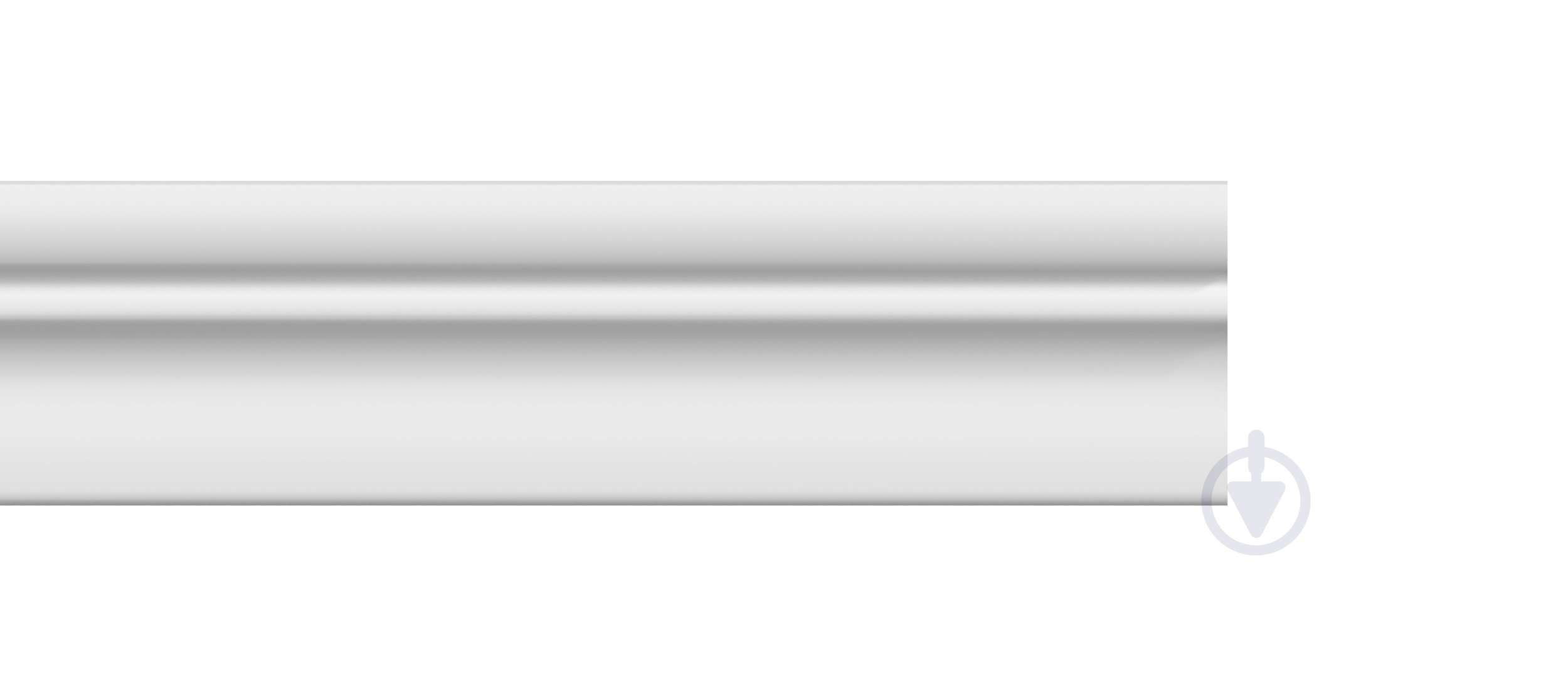 Потолочный плинтус экструдированный BG105/9 65х85х2000 мм