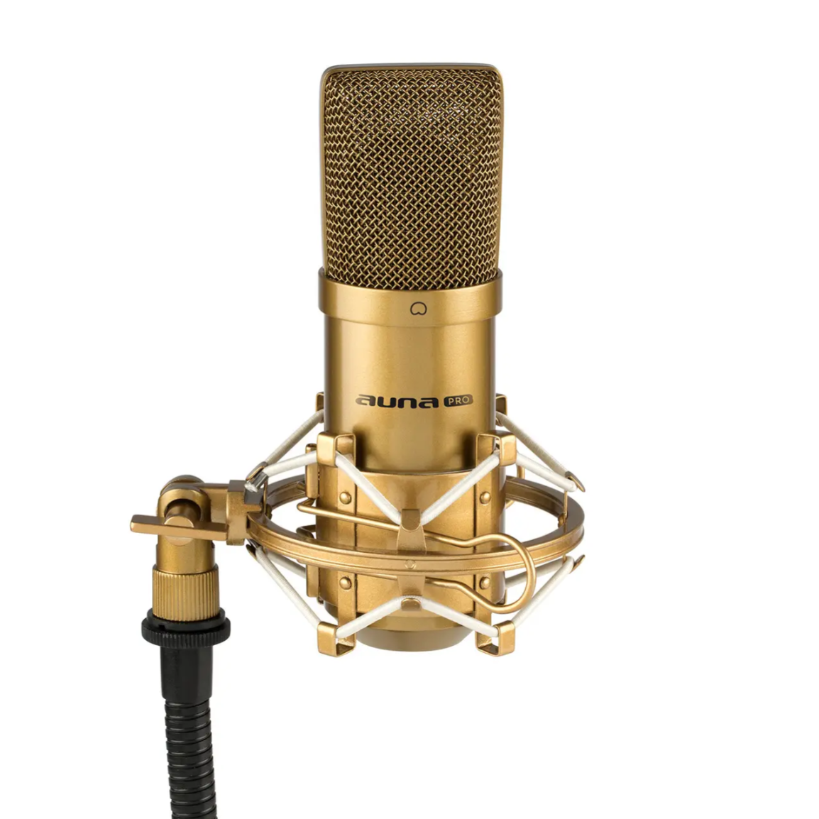 Микрофон конденсаторный Auna MIC-900G USB для стриминга подкастов Микрофон конденсаторный Auna MIC-900G USB для стриминга подкастов