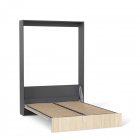 Ліжко-трансформер Art in Head Mitra 1,4 1508x2154x2120 см Антрацитовий/Дуб сонома (314241483) - фото 2 Ліжко-трансформер Art in Head Mitra 1,4 1508x2154x2120 см Антрацитовий/Дуб сонома (314241483) - фото 2