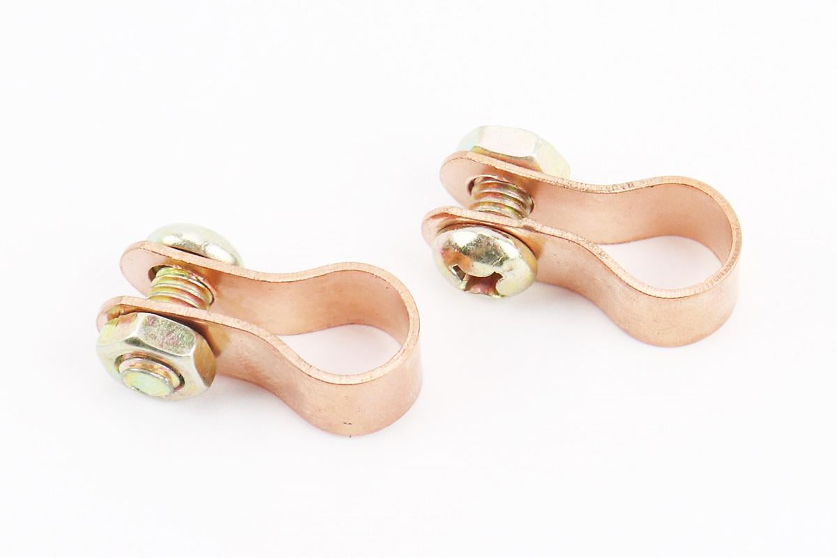 Клеммы аккумуляторные медные тип 2 2 шт. (337177) Клеммы аккумуляторные медные тип 2 2 шт. (337177)