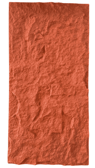 3D-панель Ронда 1 1200х600х30 мм Коралловый (2386546308)