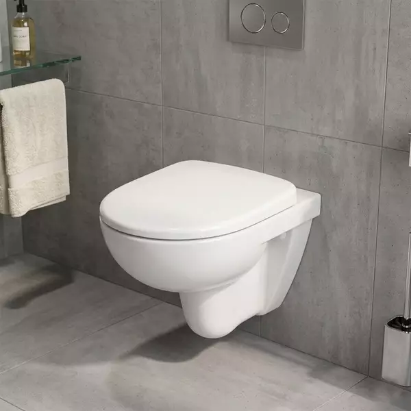 Унитаз подвесной Geberit Selnova Rimfree 501.751.00.1 с сиденьем Soft Close (35216495)