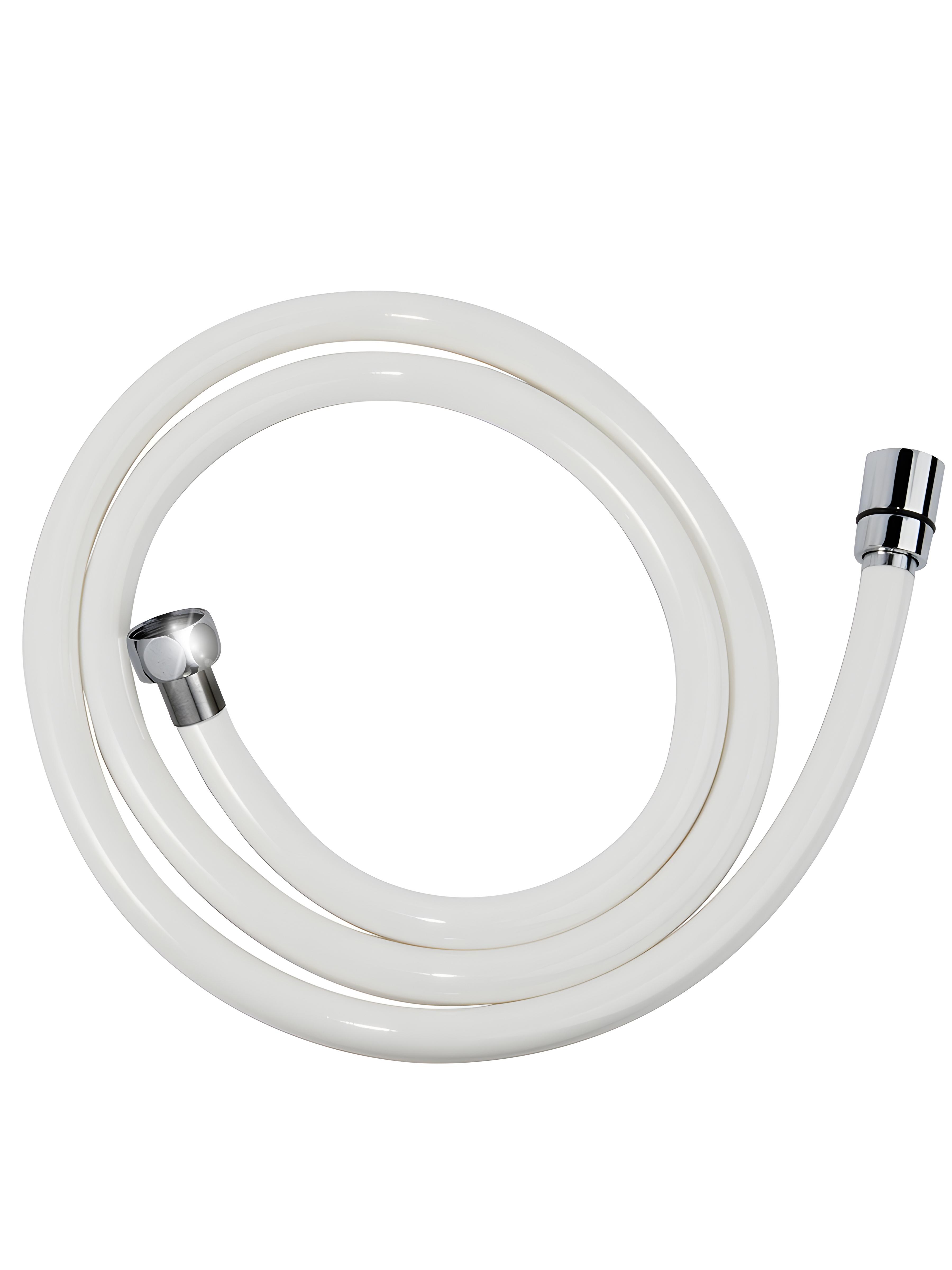 Шланг для душу Zerix силіконовий 1,5 м White (412096701)
