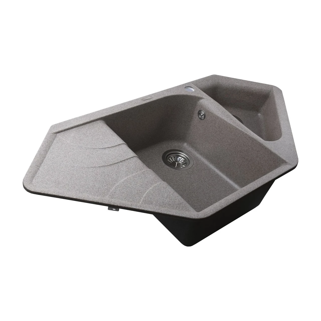 Мойка гранитная Globus Lux GARDA 1000х500 мм Мокко (04000061) - фото 3 Мойка гранитная Globus Lux GARDA 1000х500 мм Мокко (04000061) - фото 3