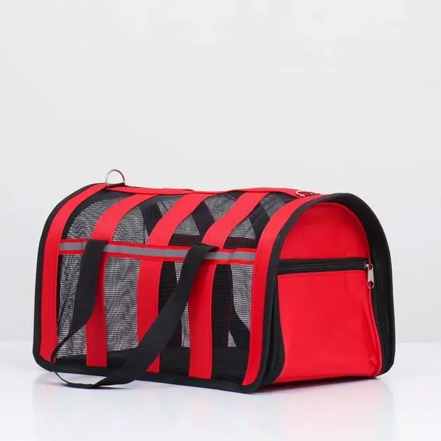 Сумка-переноска для кошек и собак CosmoPet CP-46 Красный (8-18-VEN-E036/1)