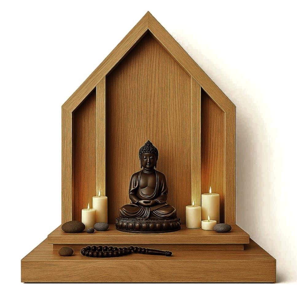 Вівтар для медитації з дерева Давіос Сієна (ЛАТ-018305)