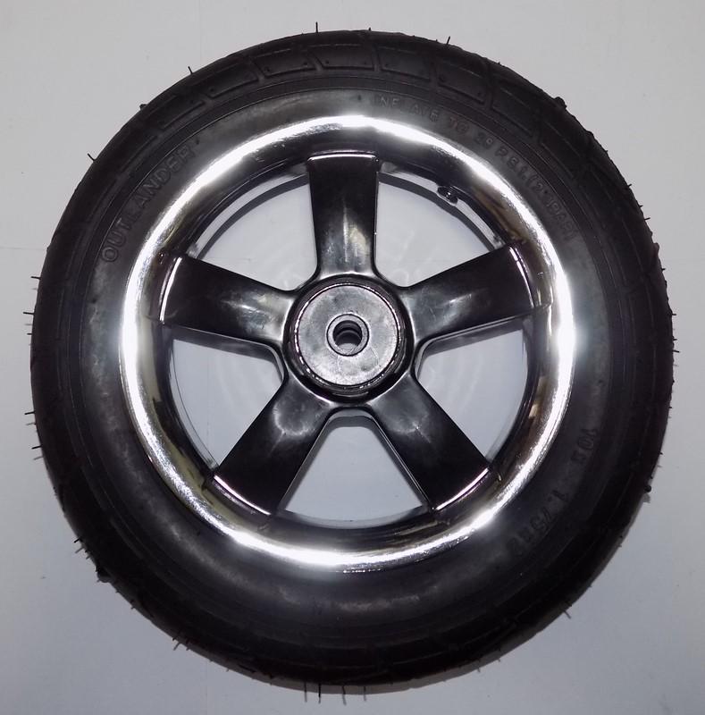 Колесо для детской коляски надувное 10" 50х160 мм (29607)