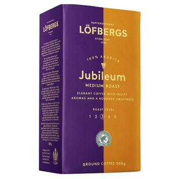 Кава мелена Lofbergs Jubileum Medium Roast 500 г