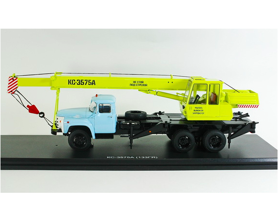 Колекційна модель SSM ЗІЛ-133ГЯ Автокран КС-3575А 1:43
