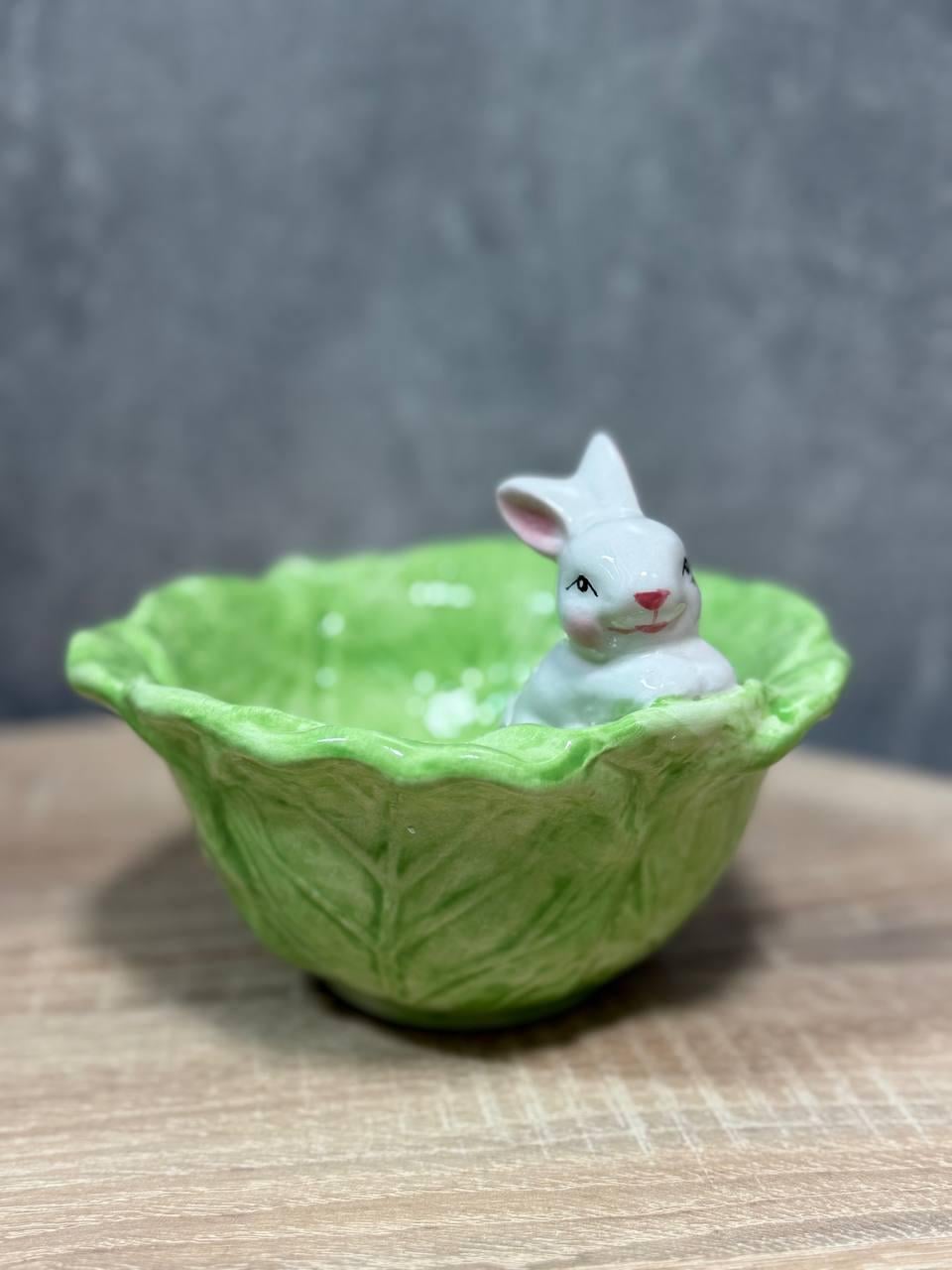 Конфета-кашпо пасха Stenson Easter керамическая 15 см (R40679)