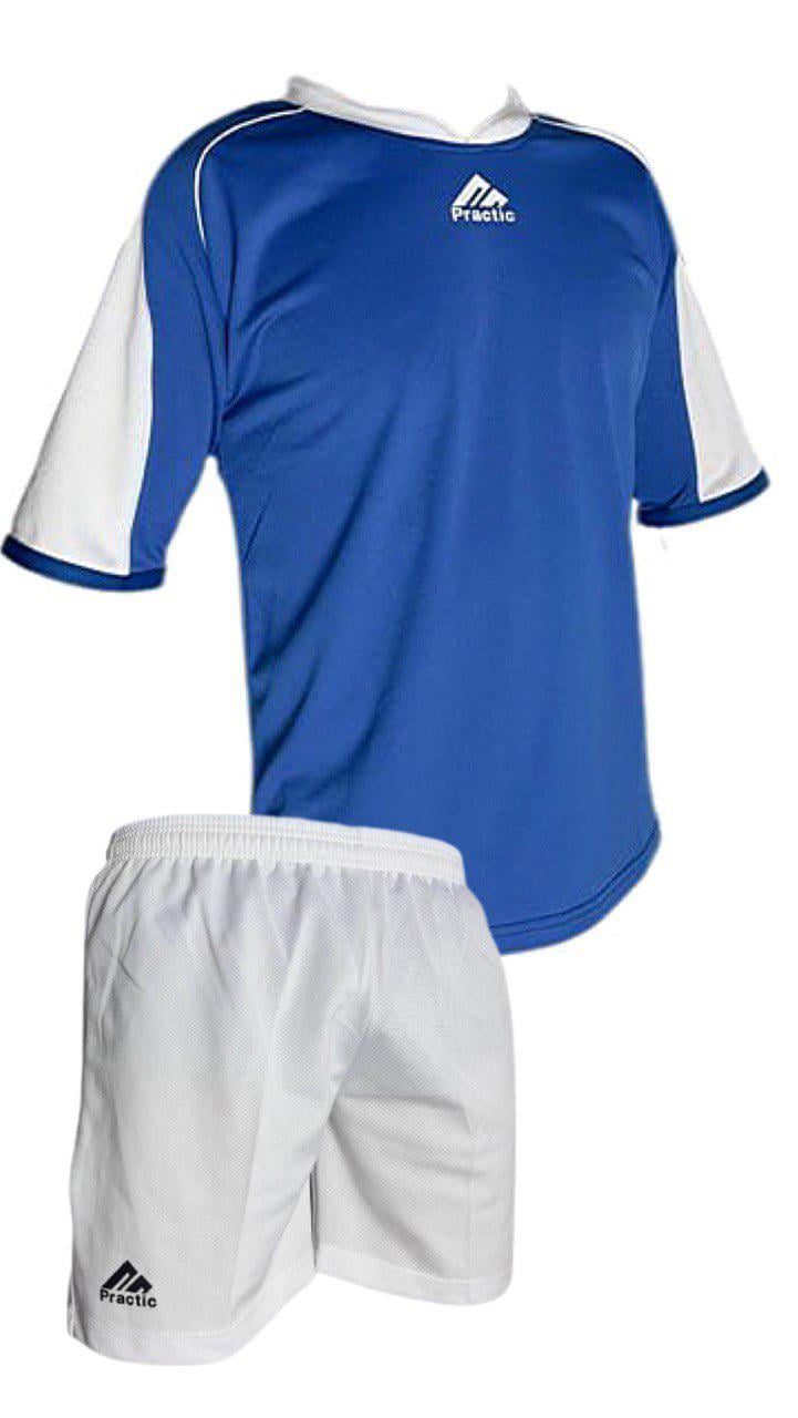 Футбольная форма Practic сплошная 2XL Синий/Белый