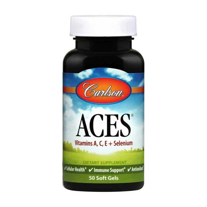 Вітамінно-мінеральний комплекс Carlson Labs Aces 50 Soft Gels (CAR-04430)
