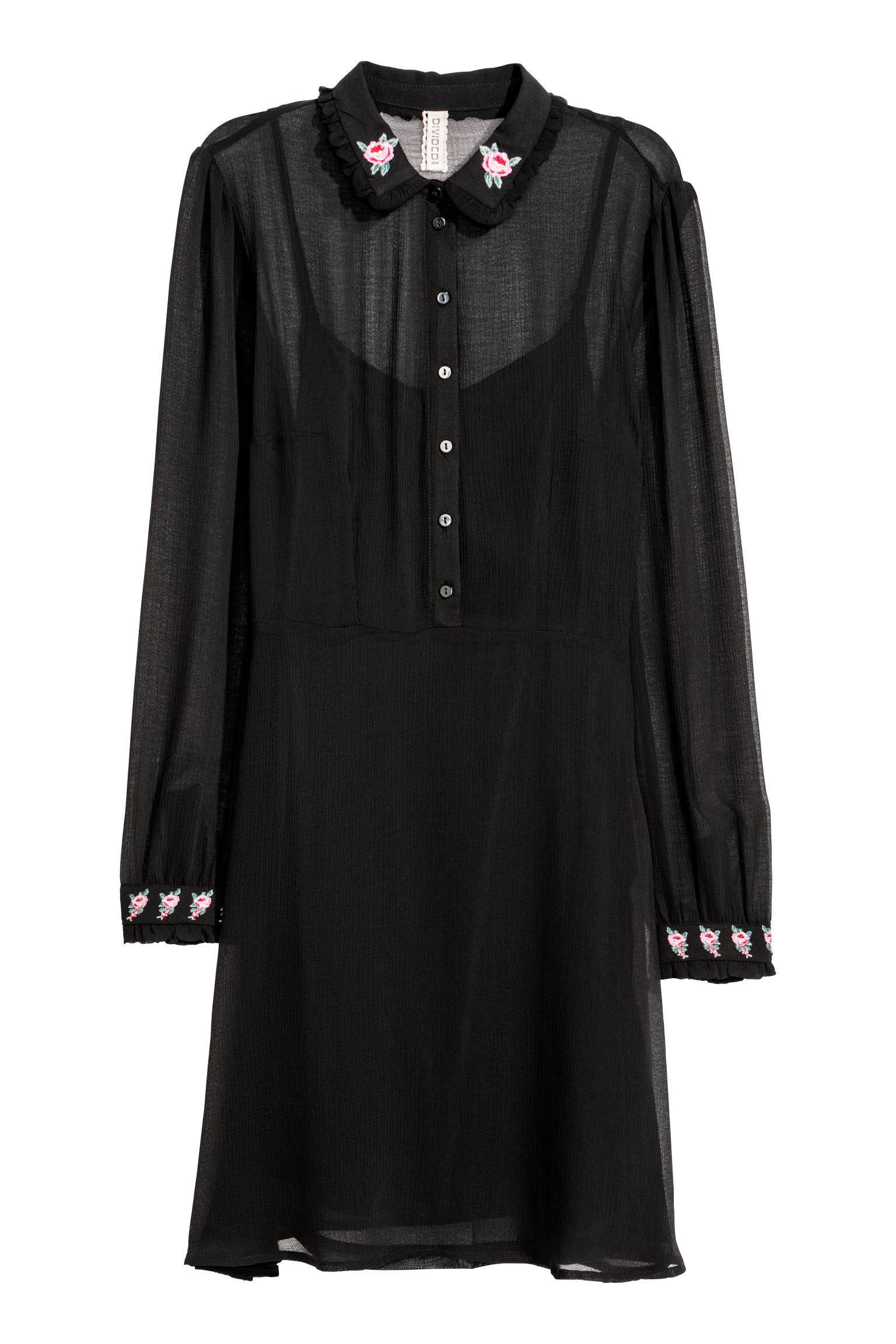 Платье H&M р. 38 Черный (12035794707)