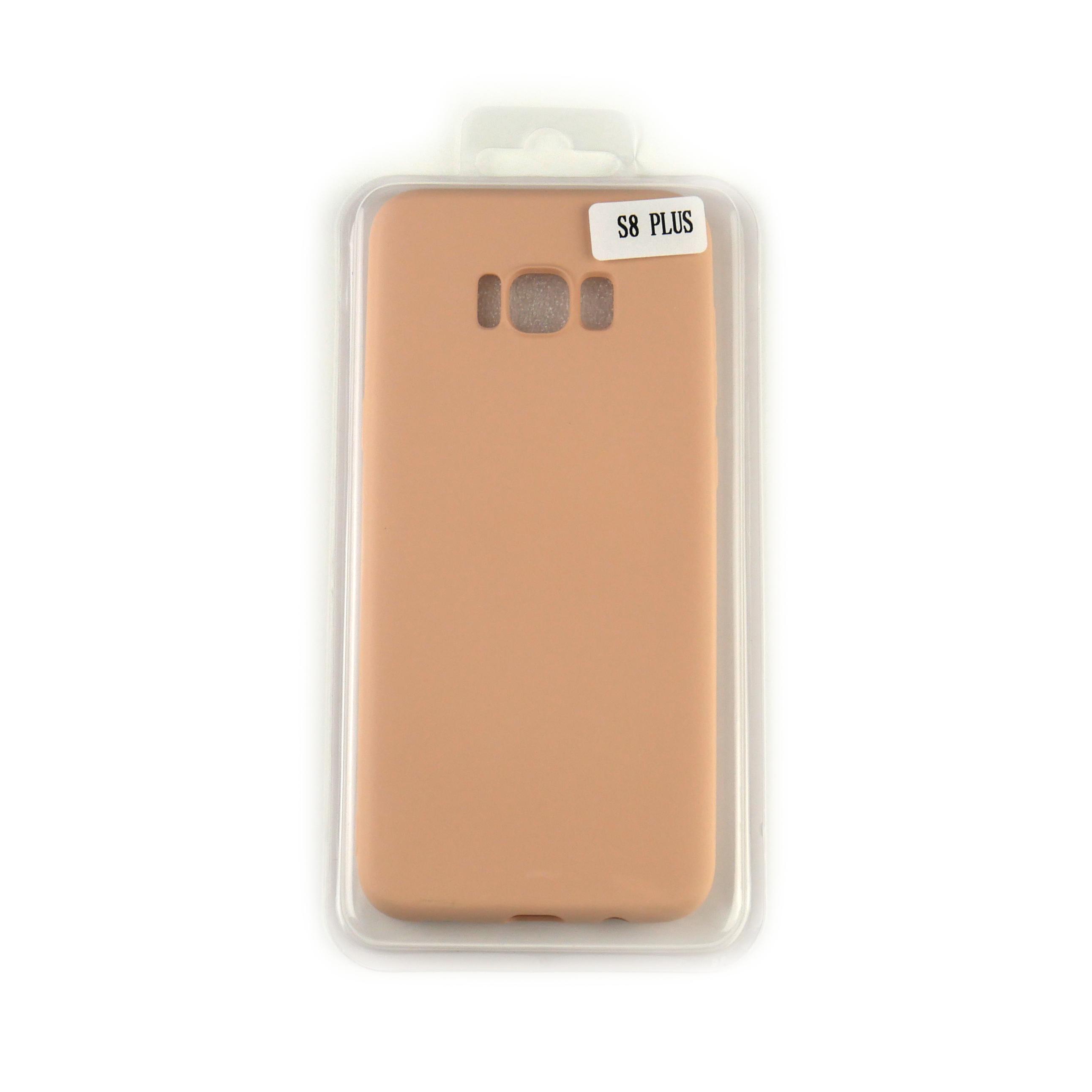 Чехол Silicone Case Full Cover Samsung S8 Plus Розовое Золото