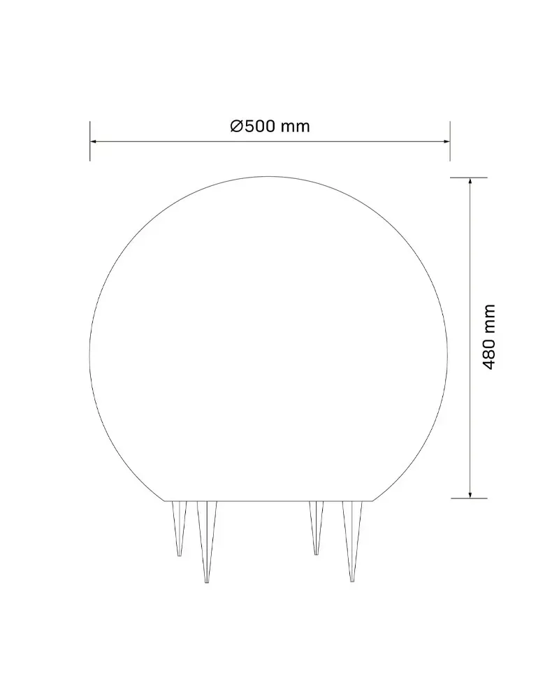 Уличный светильник Polux 330369 Argento - фото 3
