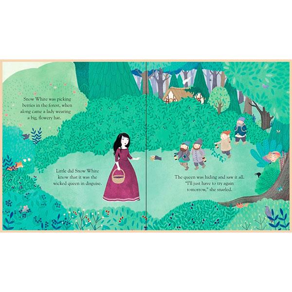 Книга Usborne "Peep Inside a Fairy Tale Snow White and the Seven Dwarfs" Anna Milbourne (ISBN:9781474945646) - фото 2